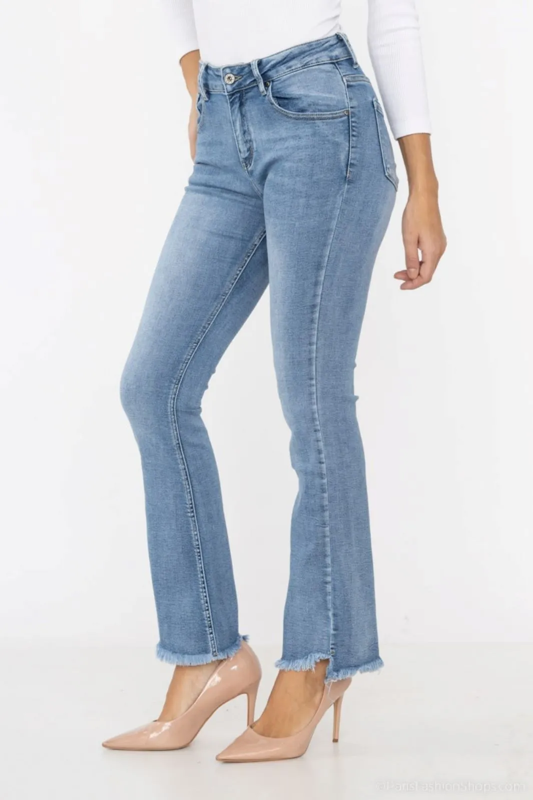 Anobel Copenhagen - Flared Jeans - Denim