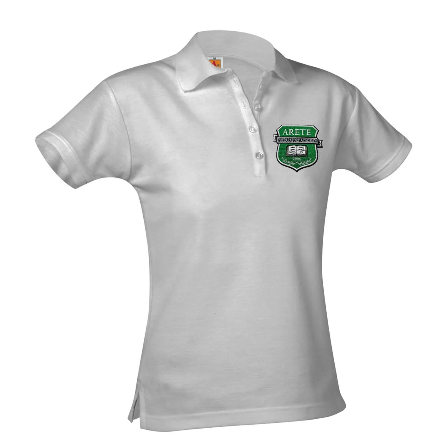 Arete Prep Academy Female Short Sleeve Pique Polo (9-12th)