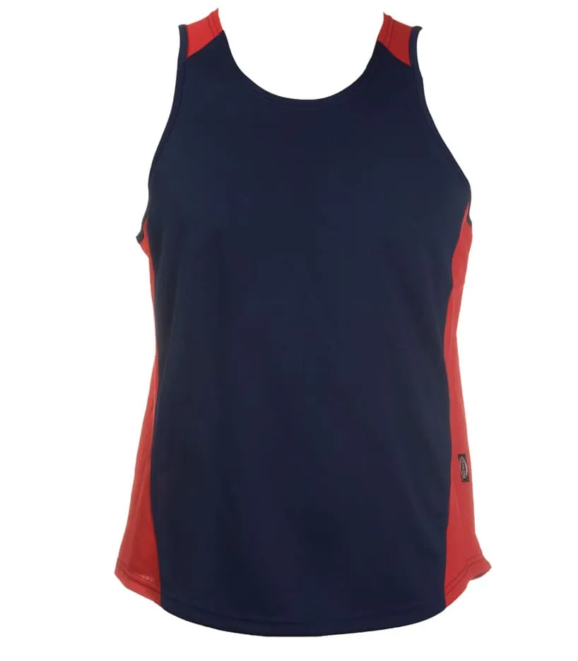 Aus Spirit Olympikool Mens Singlets 2nd (8 Colour) (120)