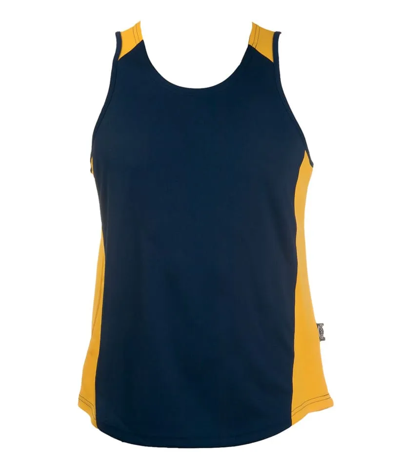 Aus Spirit Olympikool Mens Singlets 2nd (8 Colour) (120)