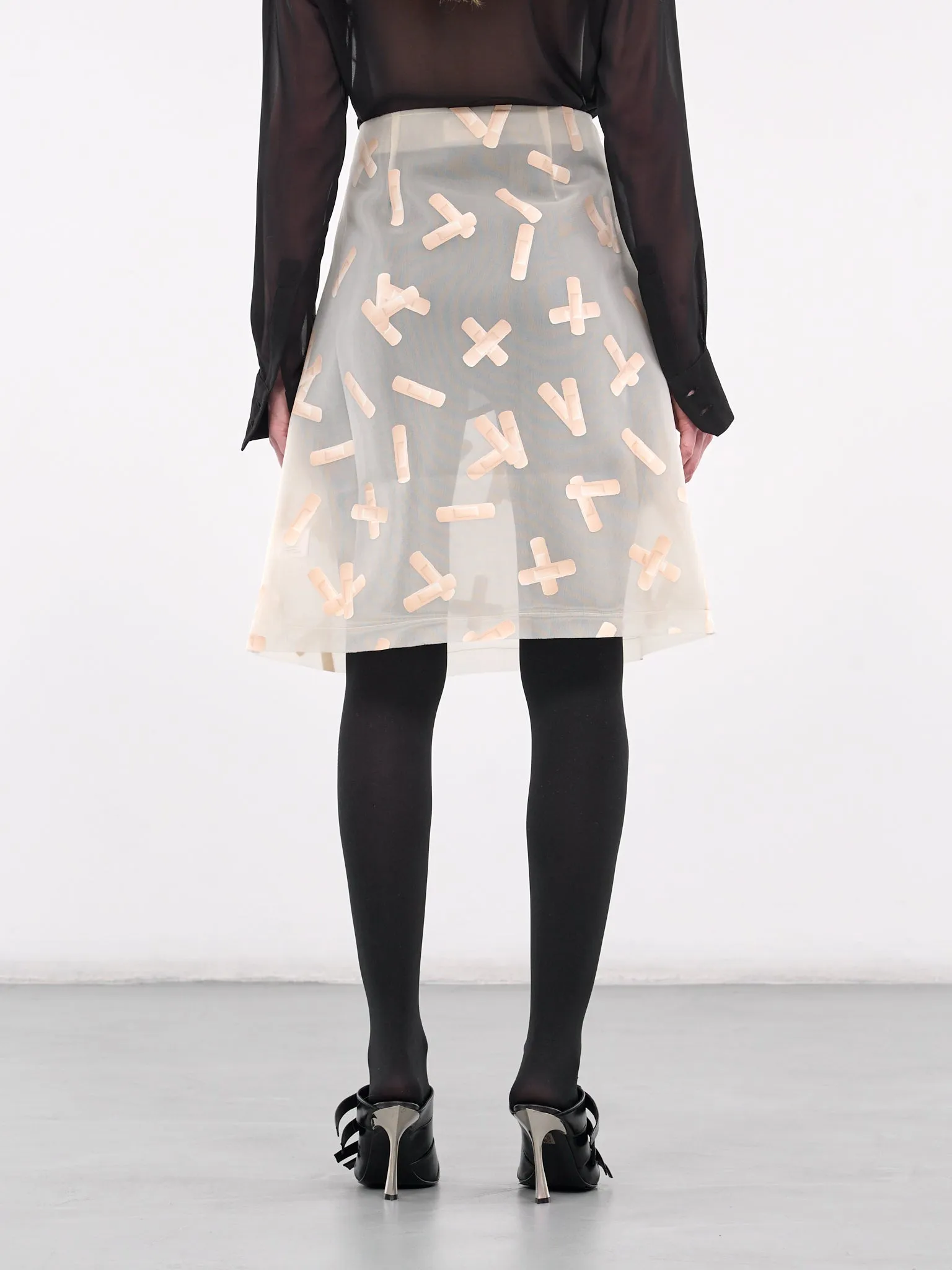 Bandaid Skirt (0008-BANDAID-ECRU)