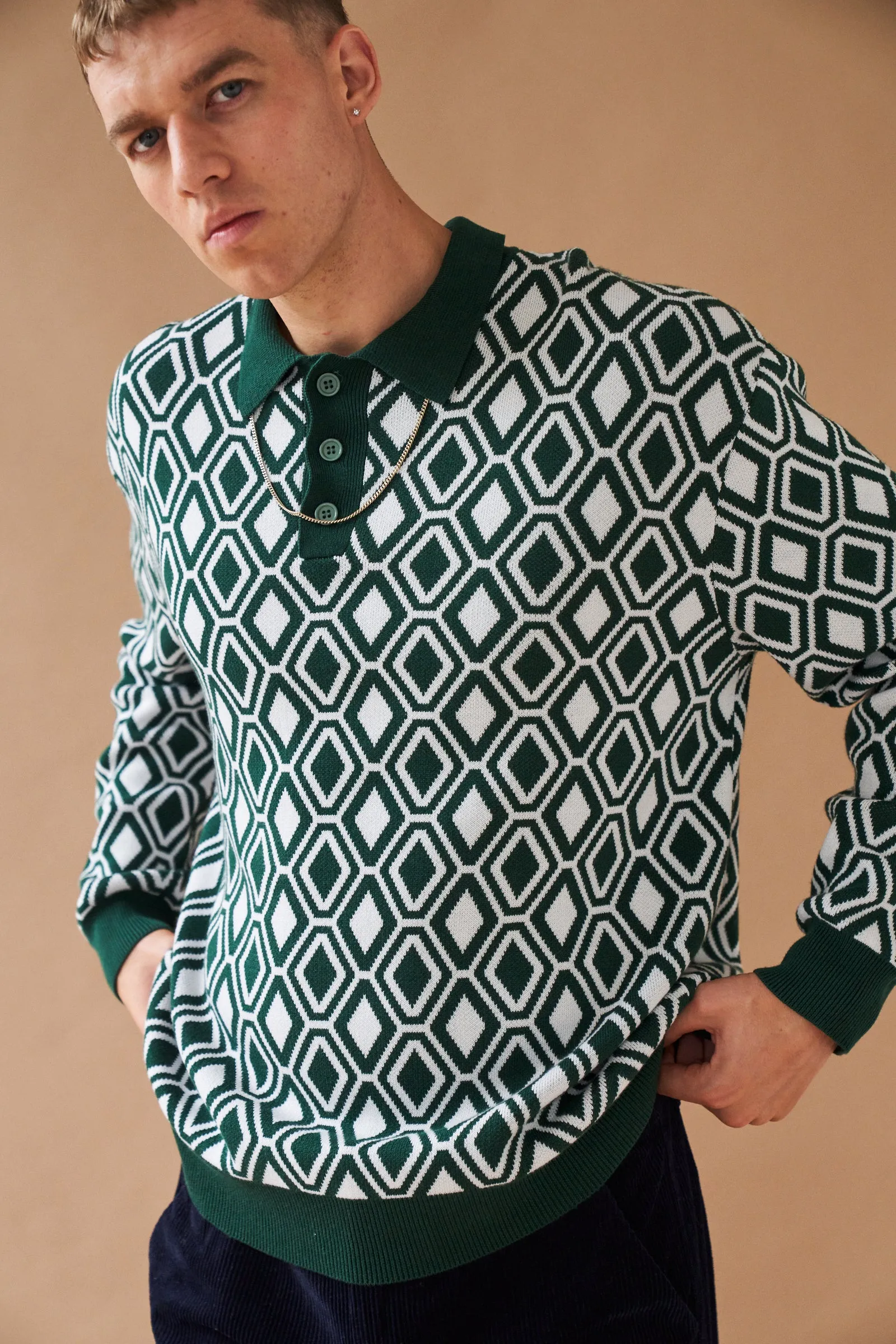 BETIS LONGSLEEVE KNIT POLO