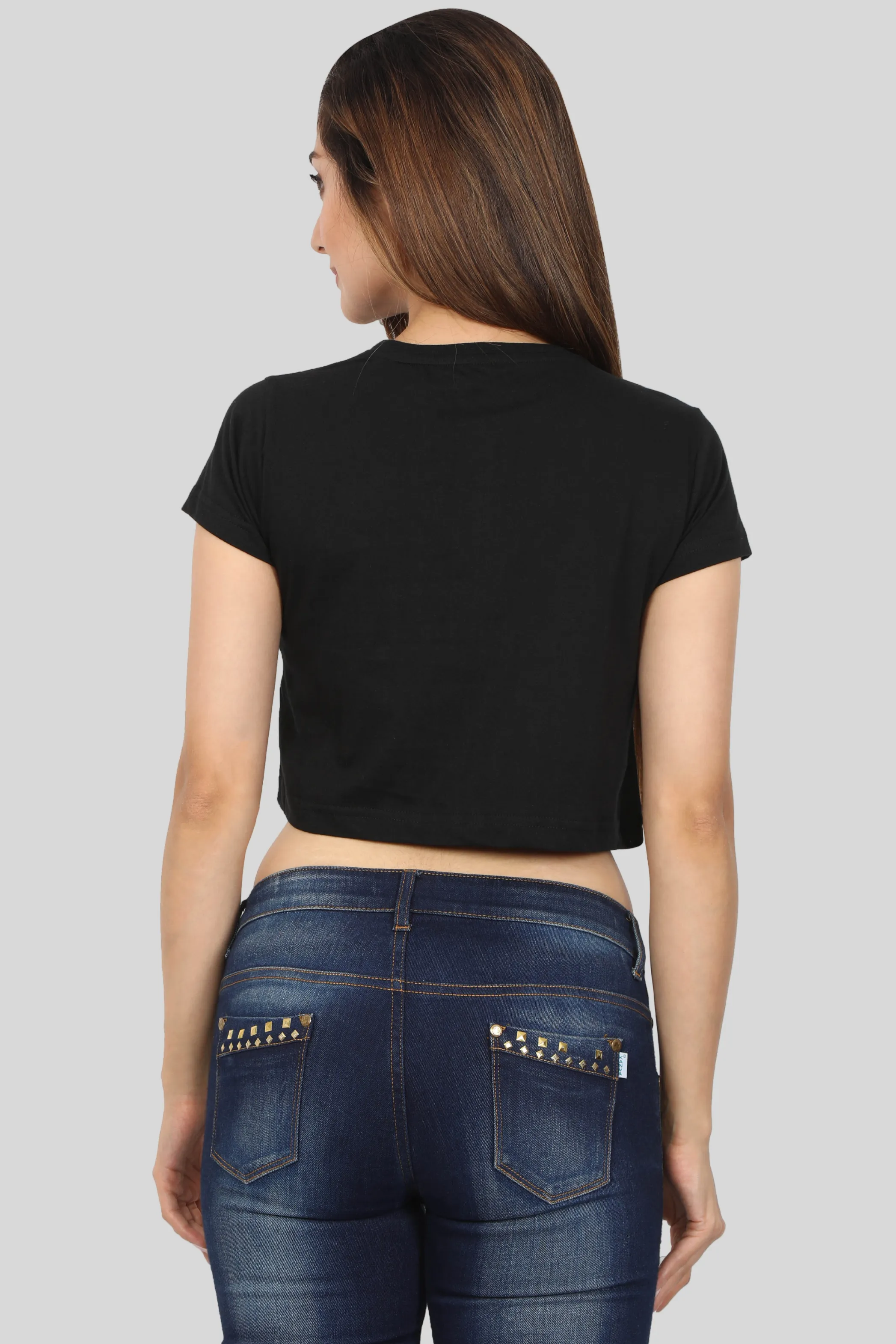 Black Crop Tops for women