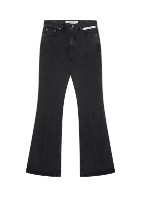 Black Flared Jeans