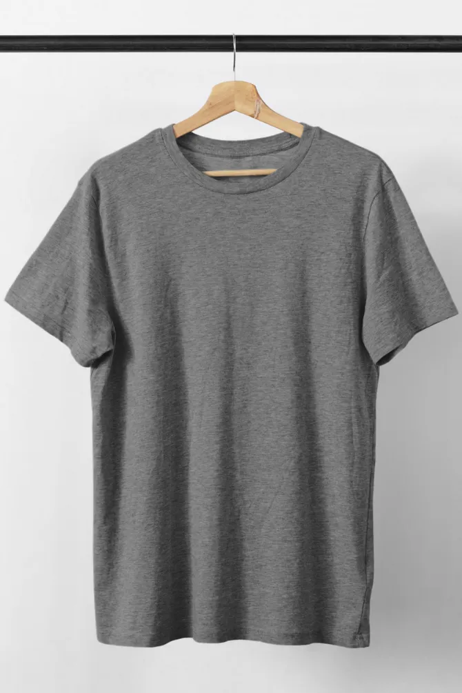 Charcoal Melange T-shirt for women