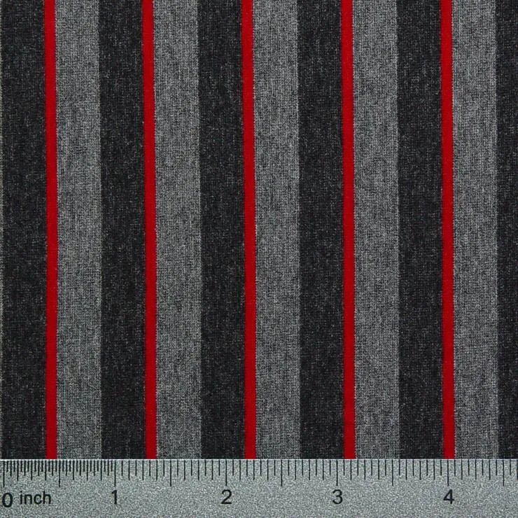 Cotton Spandex Striped Jersey