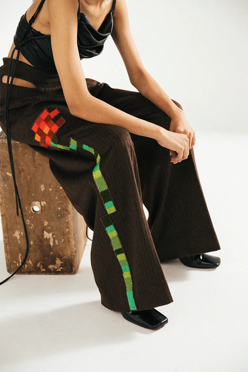 'FIND YOUR ROSE' TROUSERS