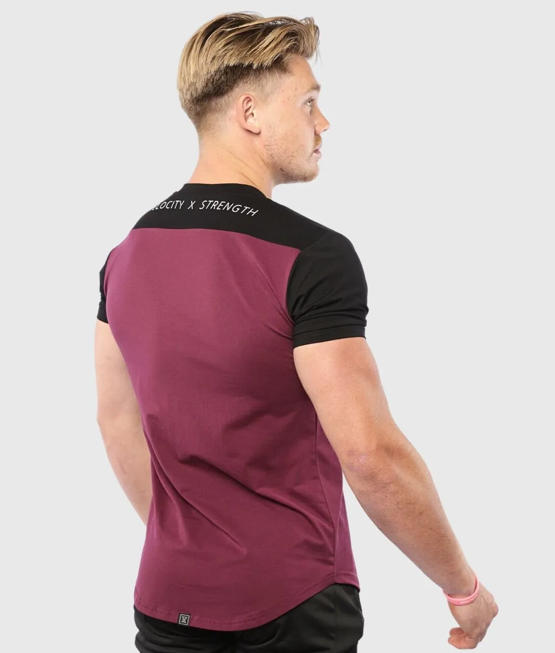 FUSION T-Shirt [Burgundy/Black]