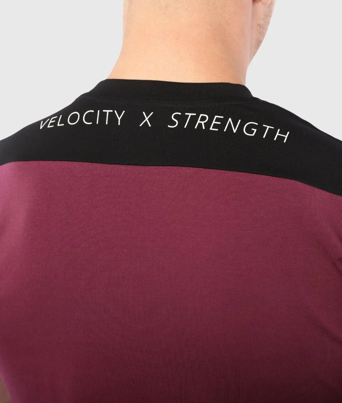 FUSION T-Shirt [Burgundy/Black]