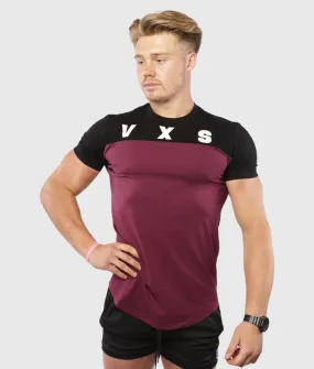 FUSION T-Shirt [Burgundy/Black]