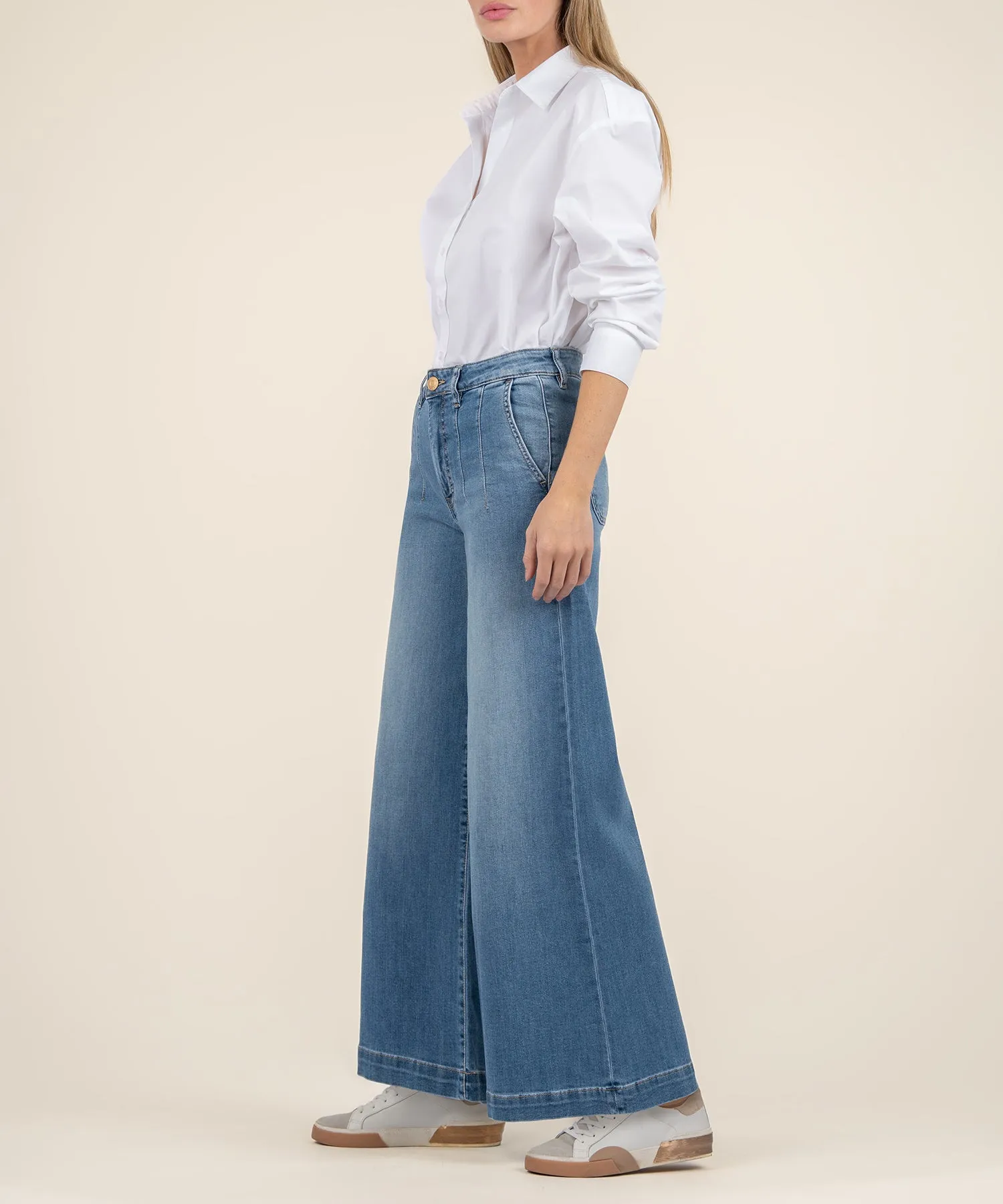 Goldie High Rise Super Wide Leg