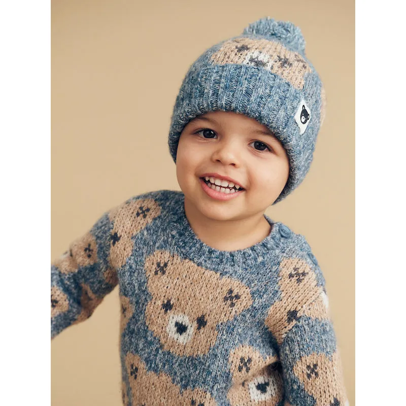 Huxbaby Night Huxbear Knit Jumper