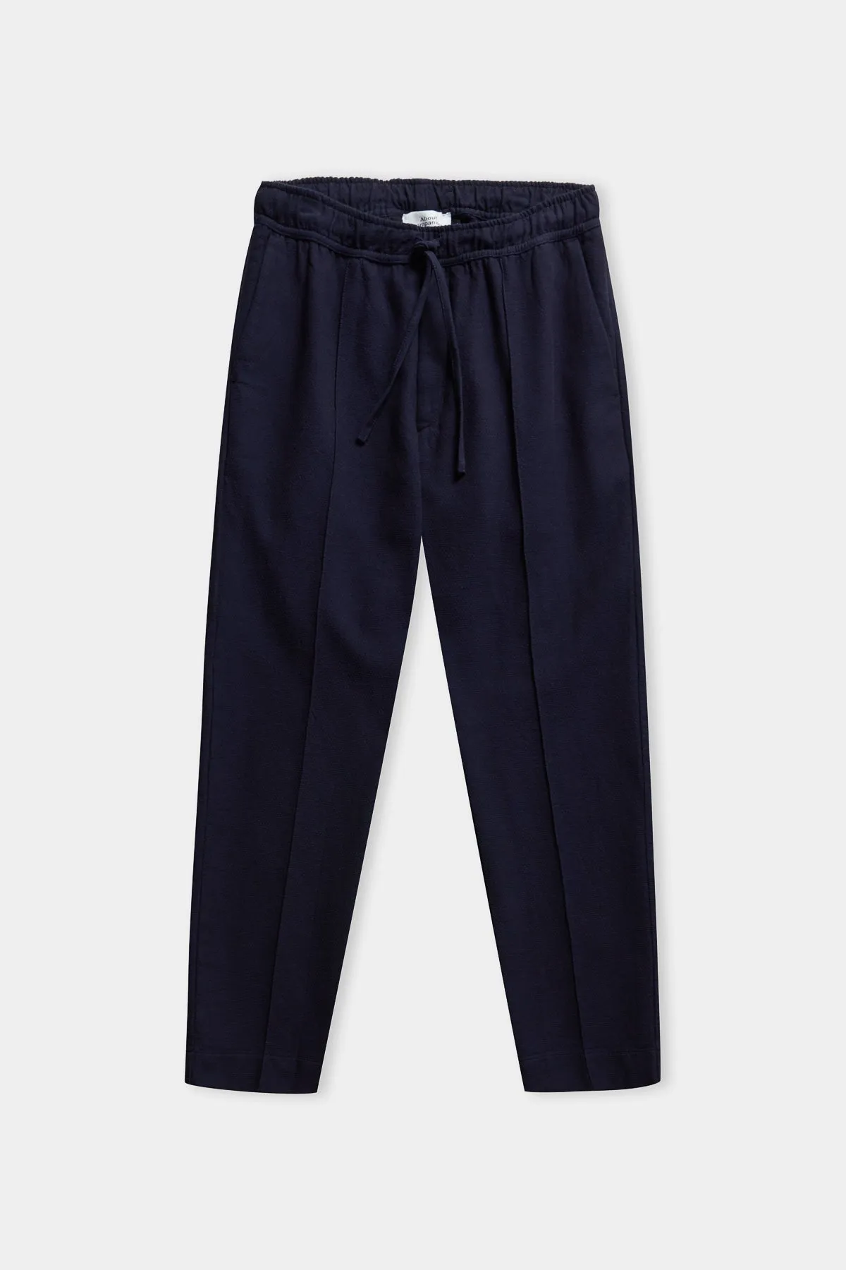 MAX trousers eco structured navy