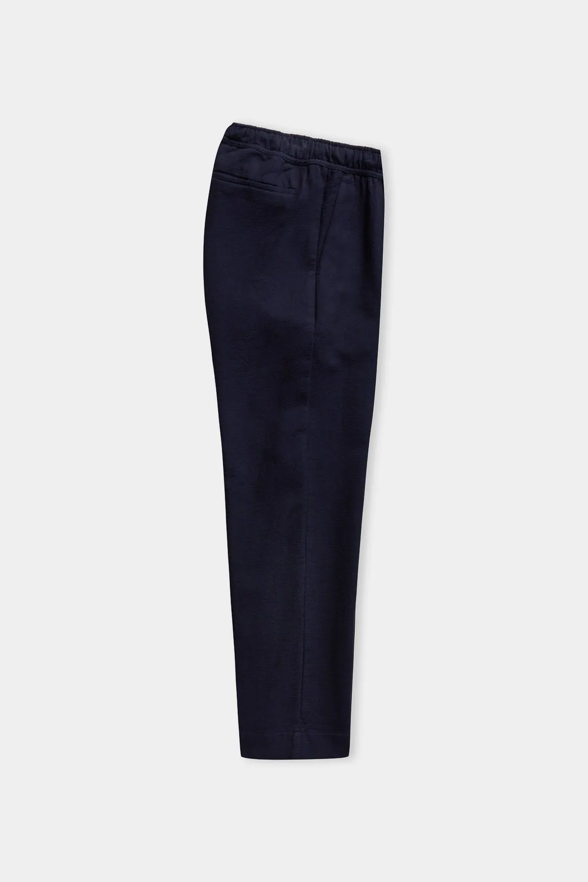 MAX trousers eco structured navy