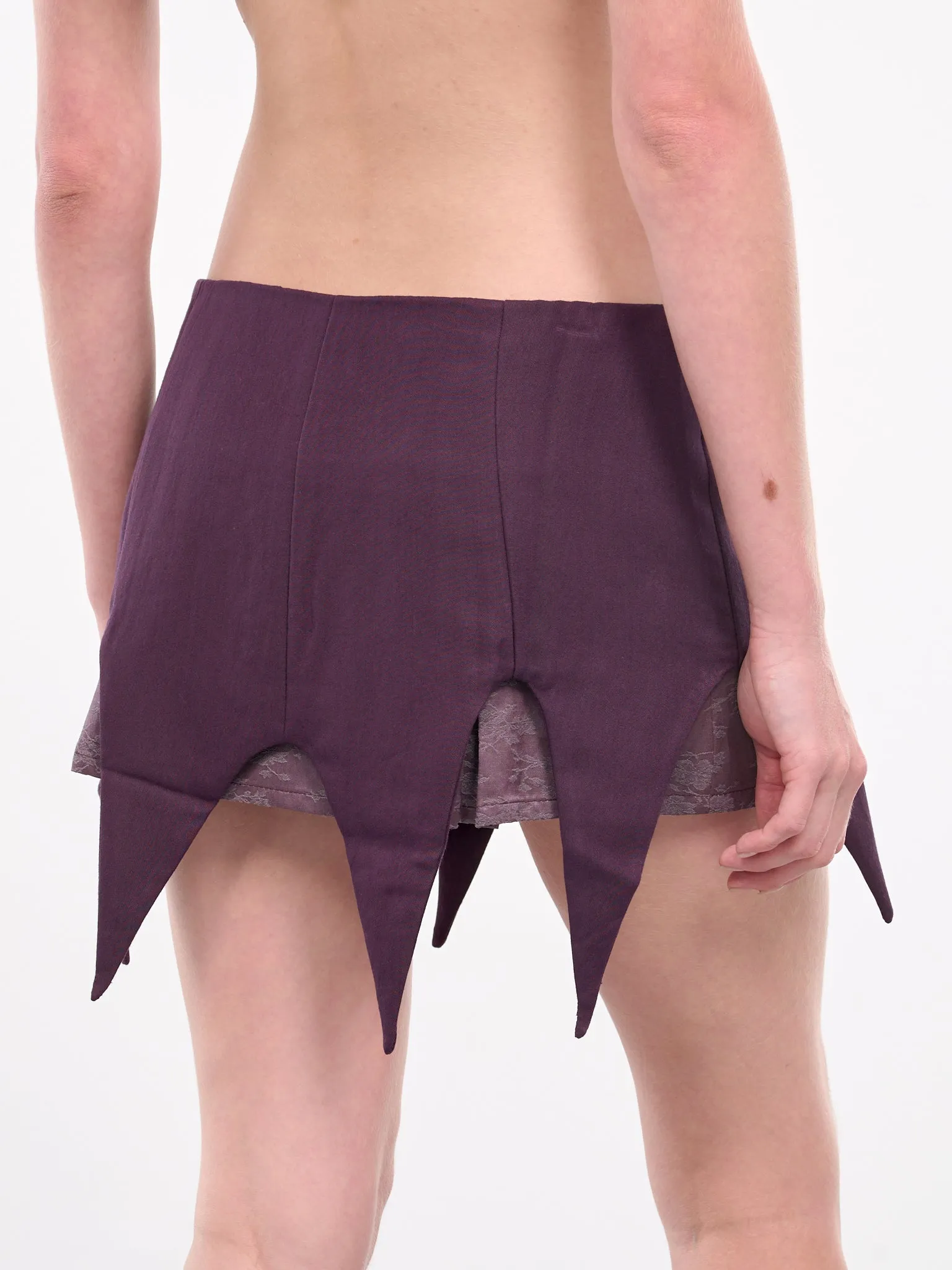 Mini Skirt (N0705-EGGPLANT)