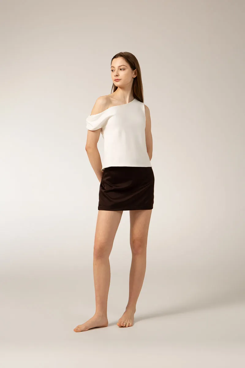 PAIGE Mini Skirt - Brown