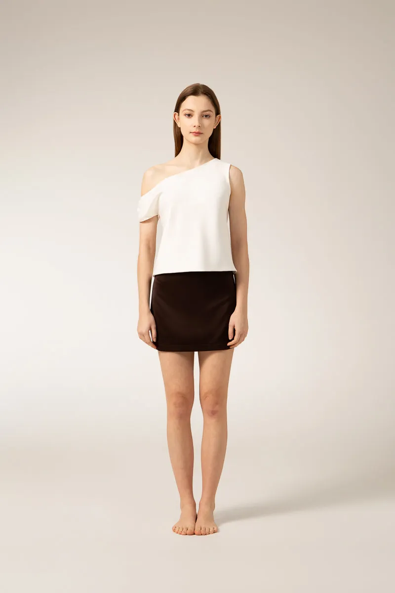 PAIGE Mini Skirt - Brown