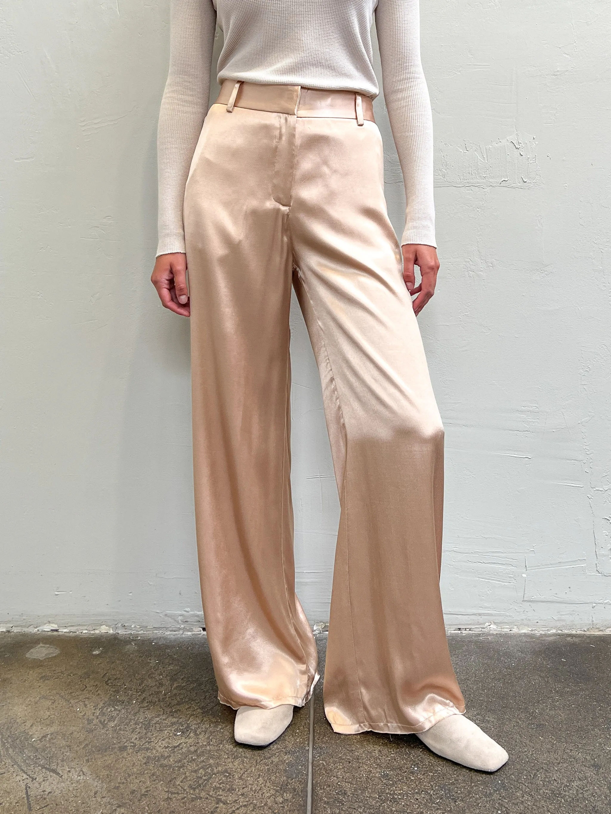 Ph2030 Pharaoh Champagne Satin Pant