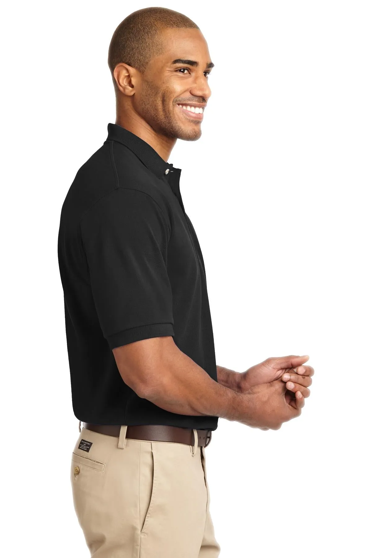 Port Authority® Tall Heavyweight Cotton Pique Polo.  TLK420