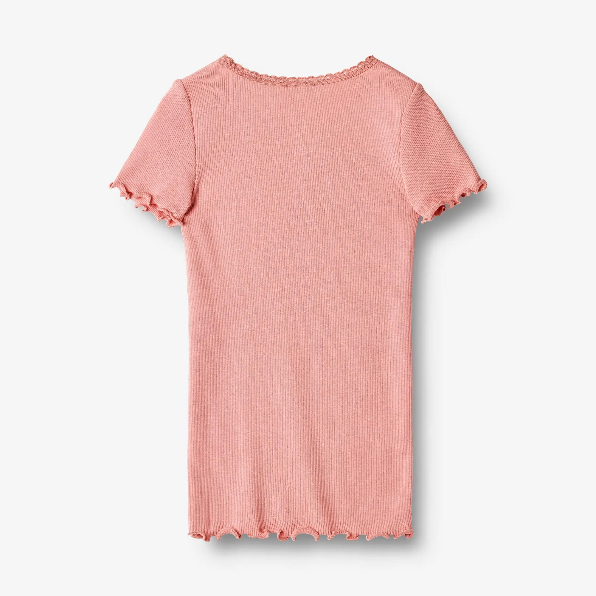 Rib T-Shirt S/S Katie - rosette