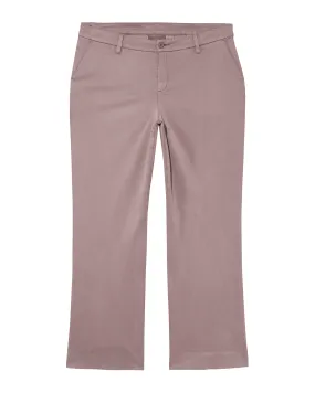 Sarahi Brushed Sateen Trouser | Charcoal Grey