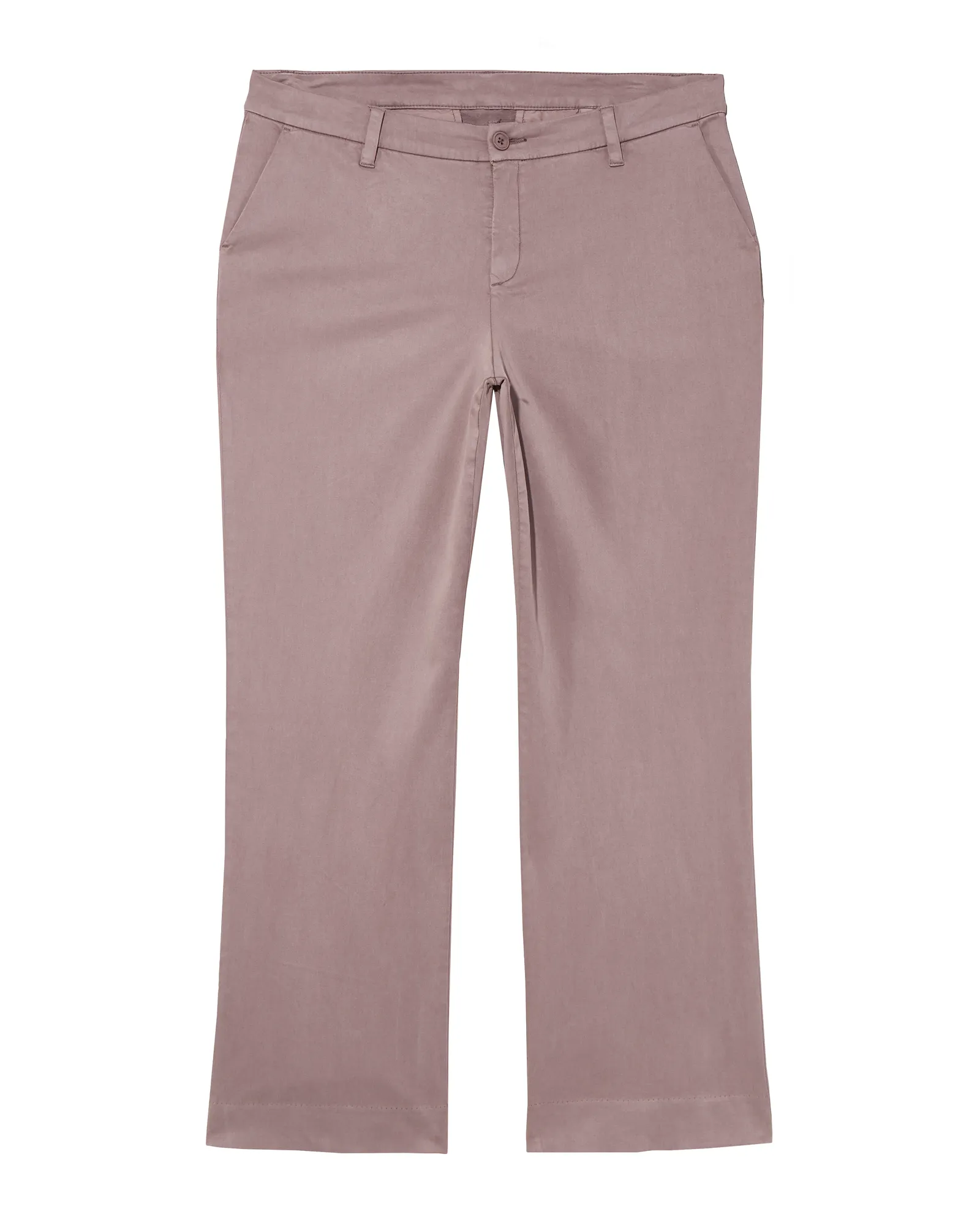 Sarahi Brushed Sateen Trouser | Charcoal Grey