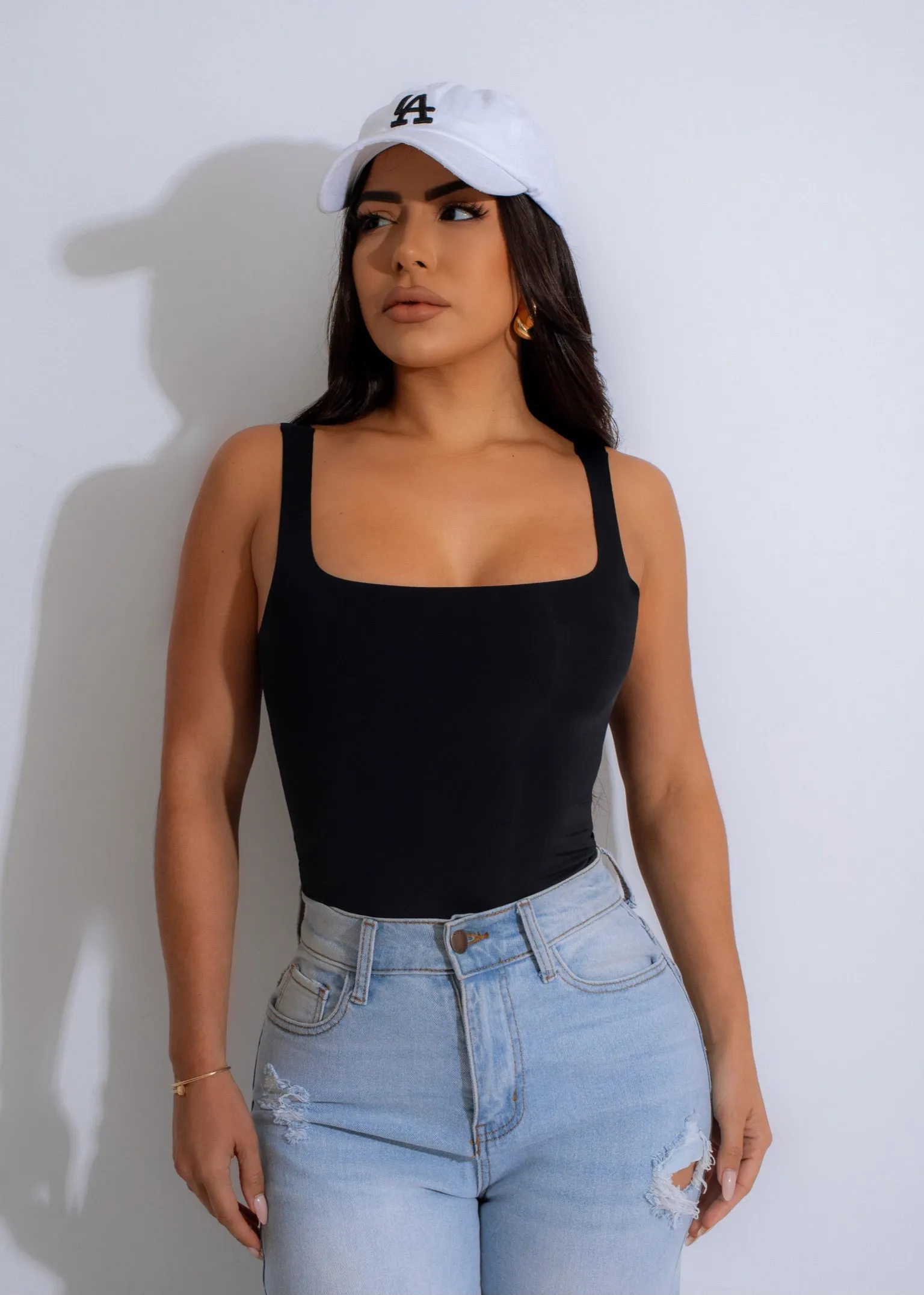 So Basic Bodysuit Black