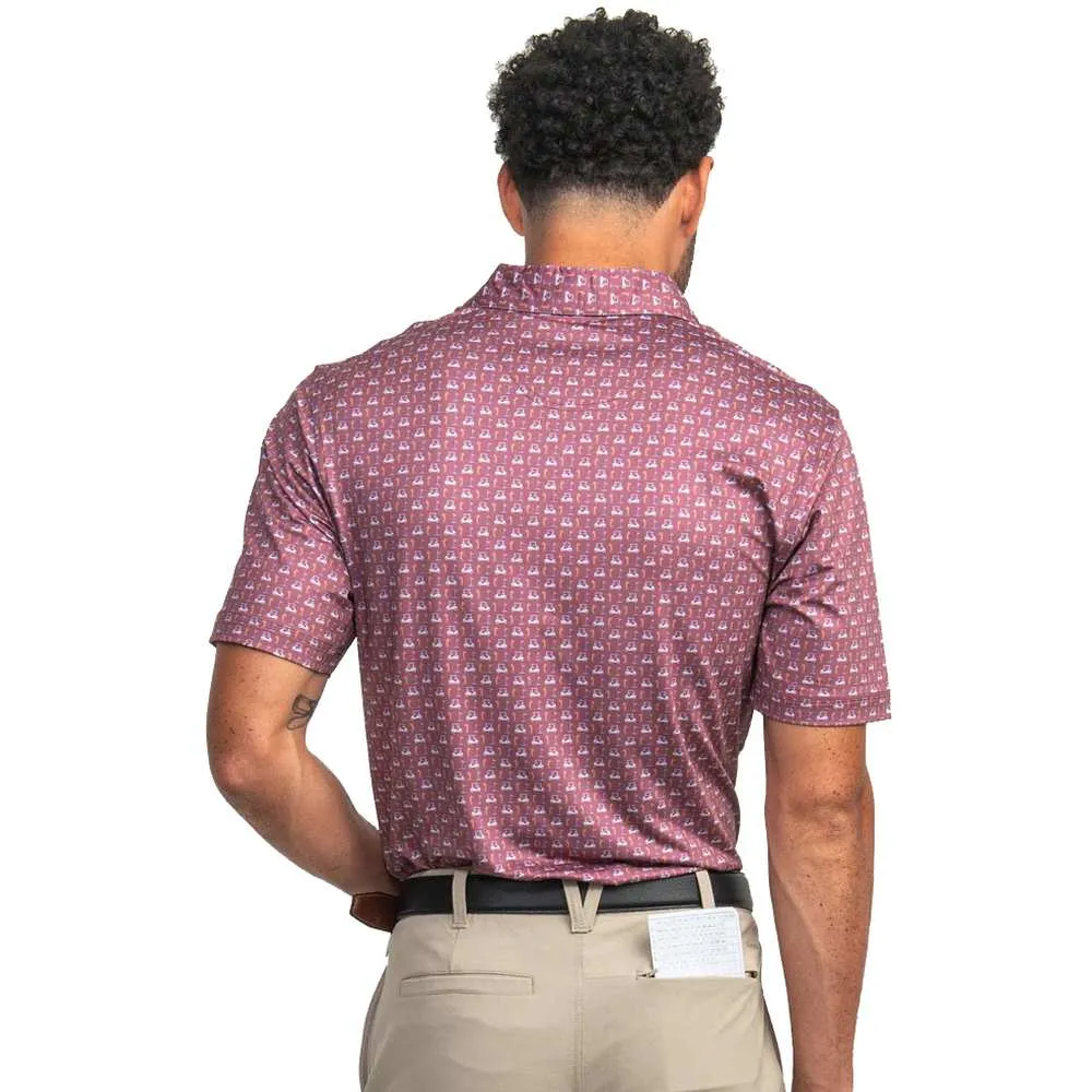 Southern Shirt Men's Perfect Round Printed Polo