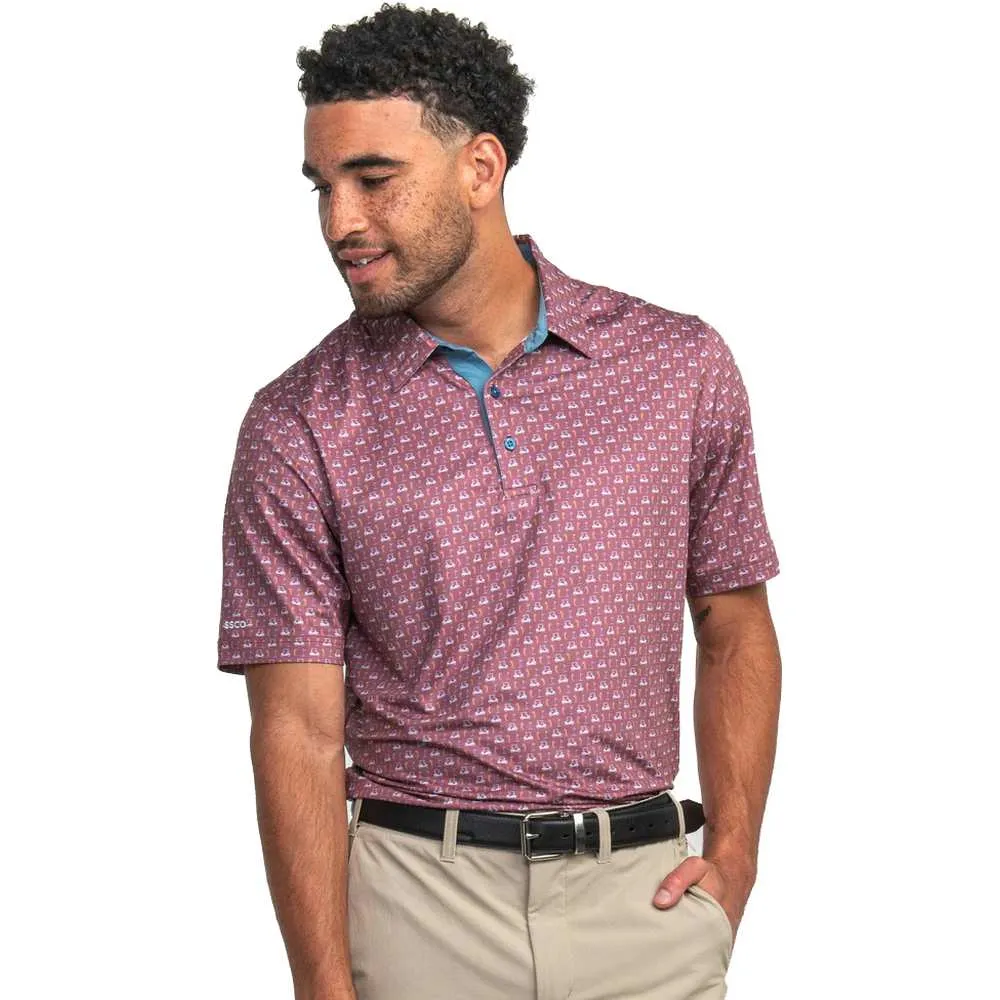 Southern Shirt Men's Perfect Round Printed Polo