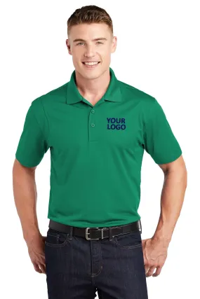 Sport-Tek Micropique Custom Sport-Wick Polos, Kelly Green