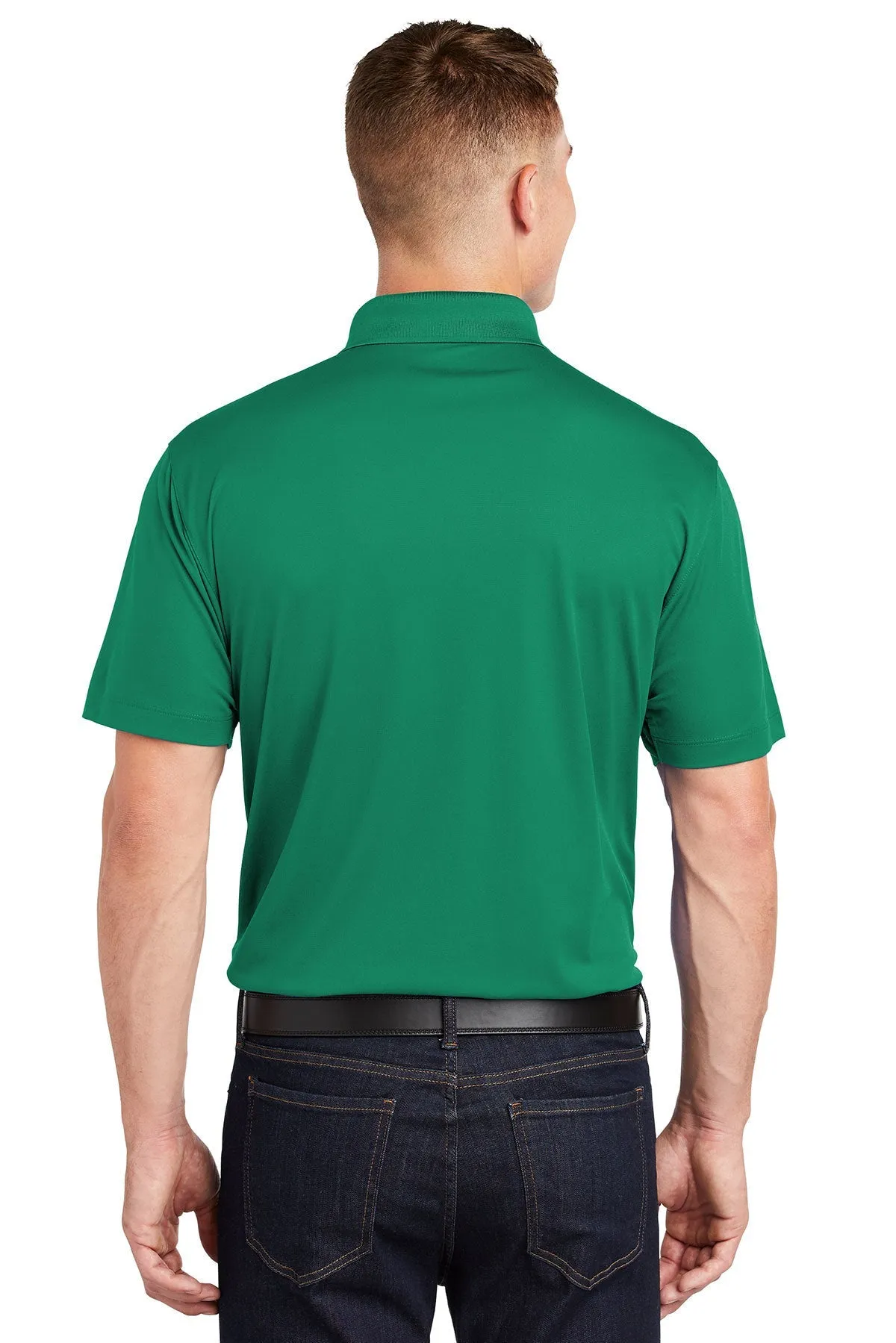 Sport-Tek Micropique Custom Sport-Wick Polos, Kelly Green