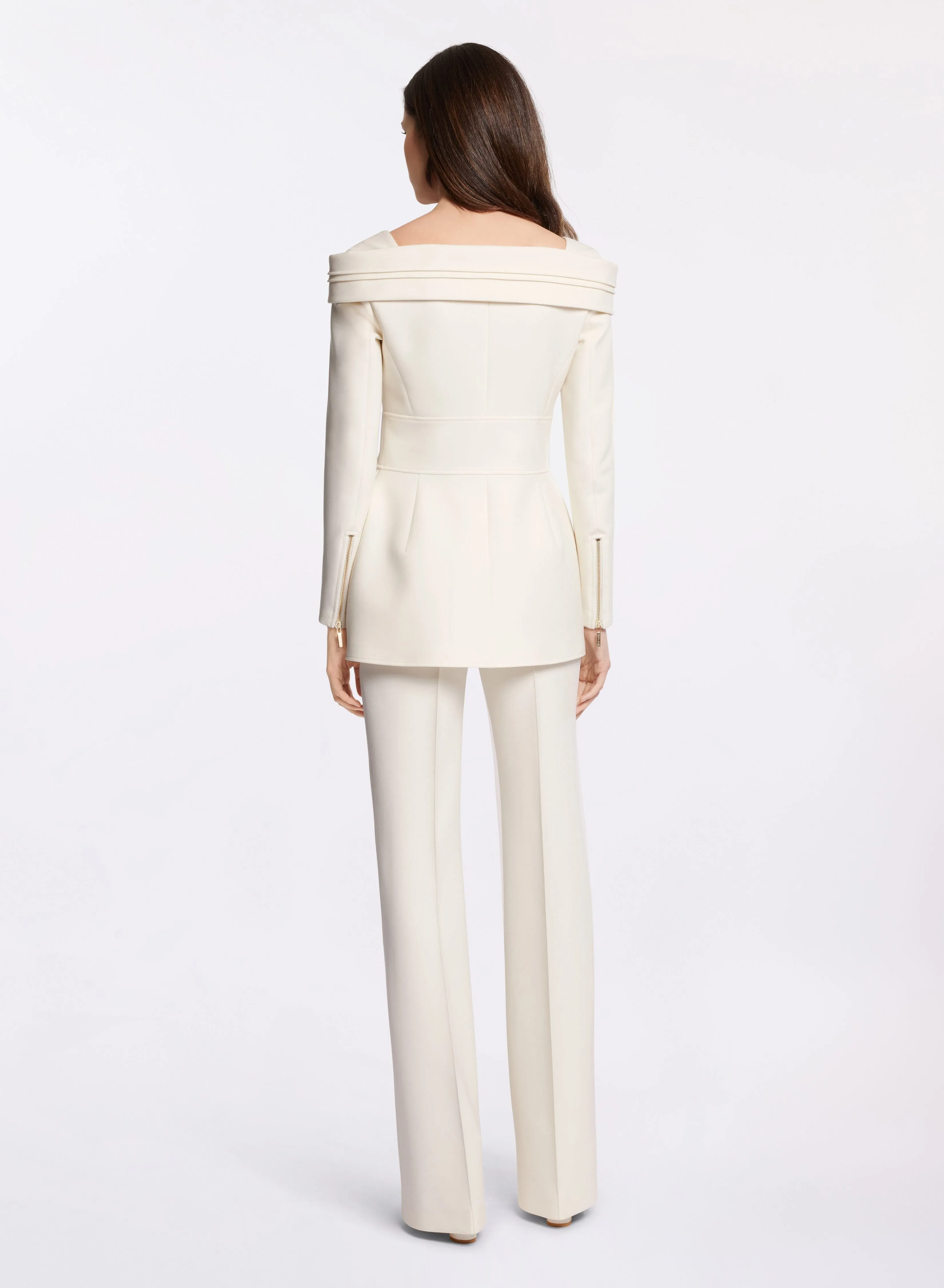 Structured Crepe Jacket