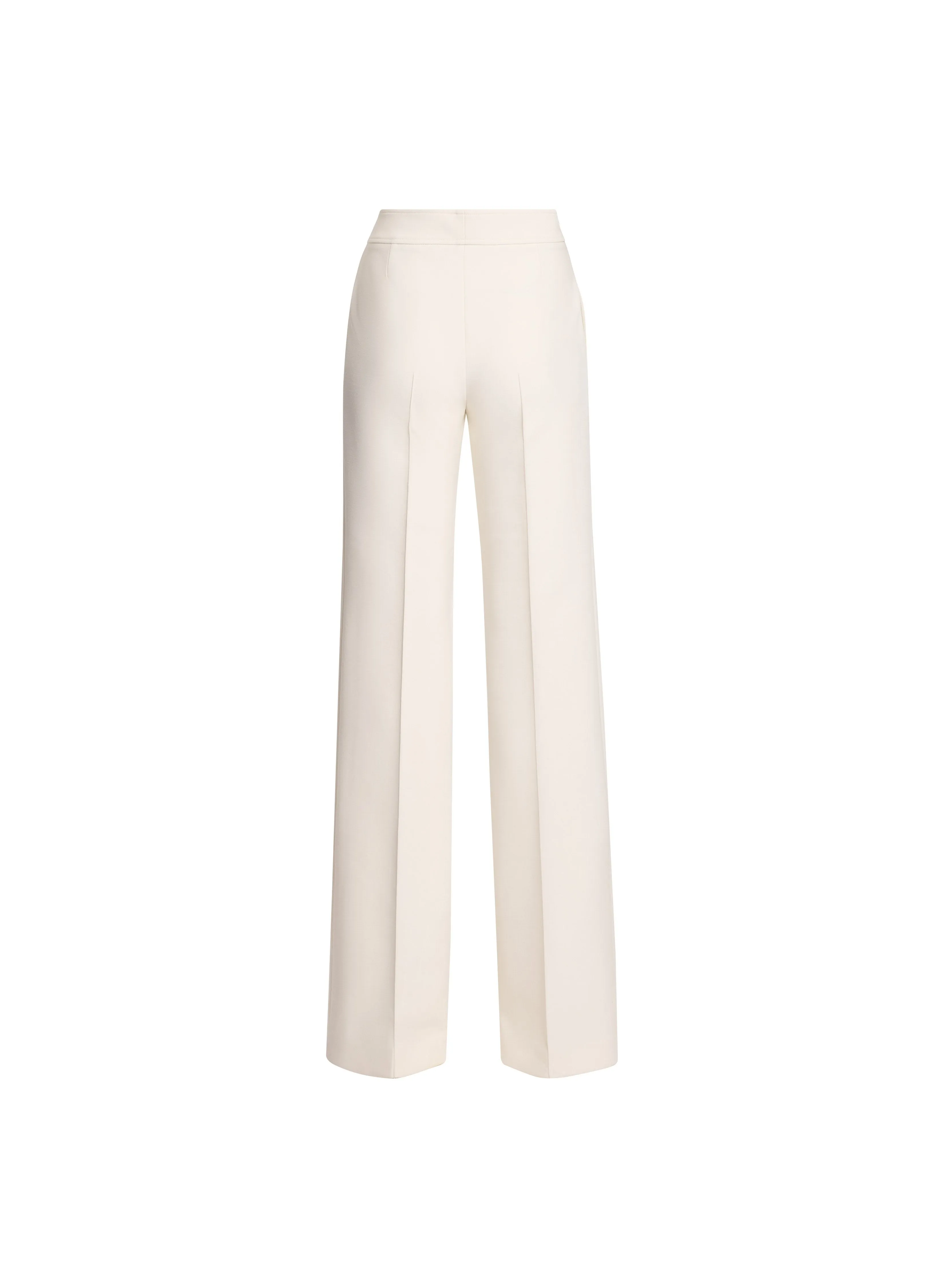 Structured Crepe Pants