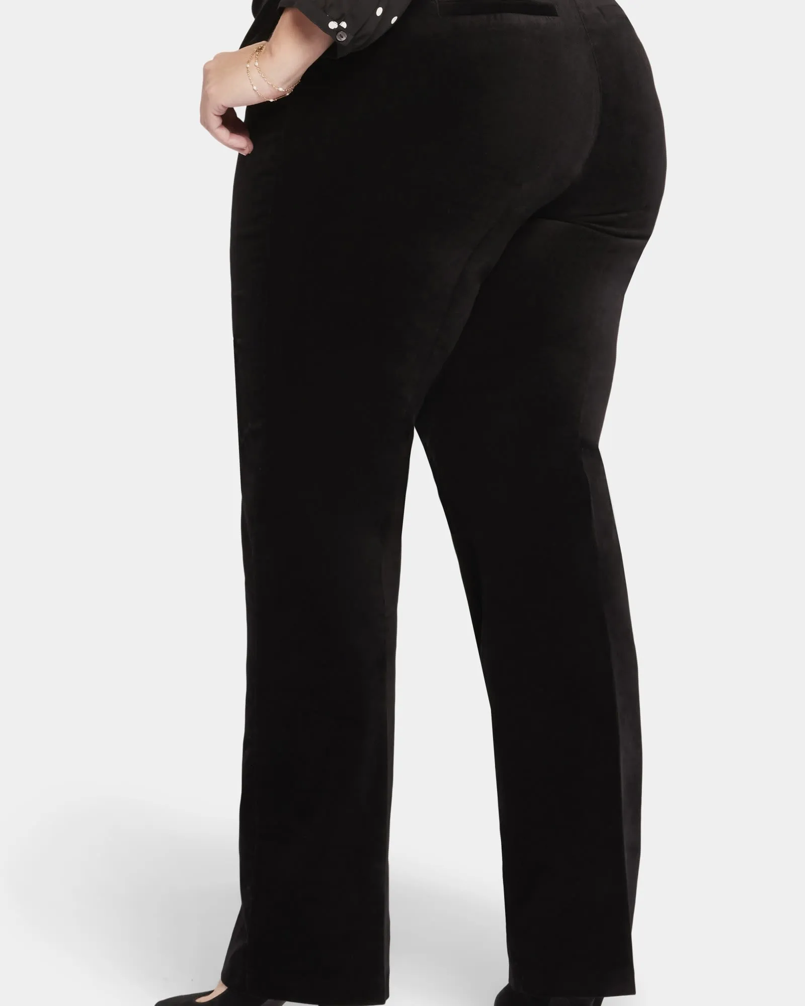 Sydney Straight Leg Trouser | Black