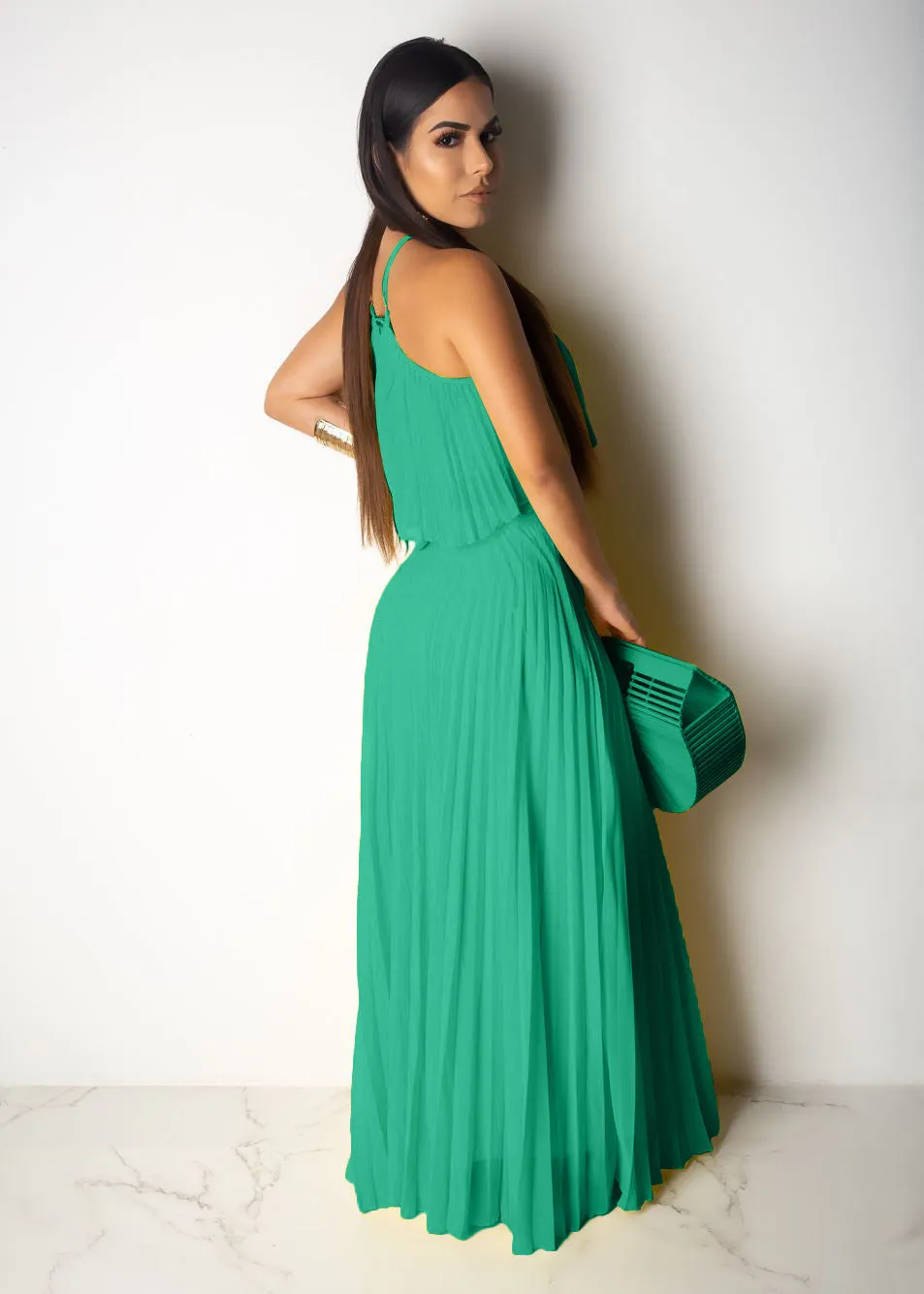 TastyHottie - Colorblock Sexy Backless Casual Rushed Long Dress