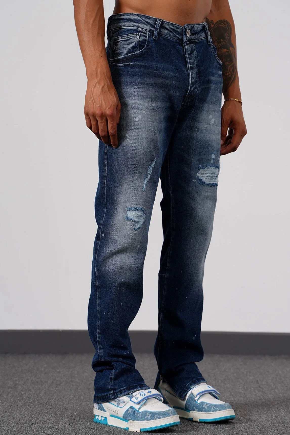 THE CURSTER FLARED JEANS