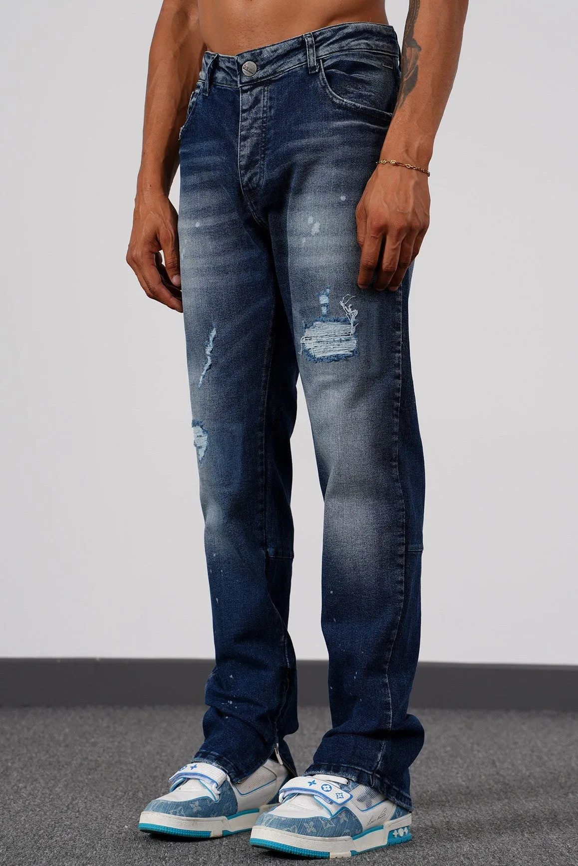 THE CURSTER FLARED JEANS