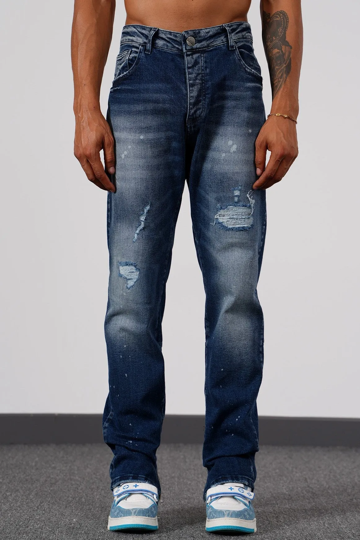 THE CURSTER FLARED JEANS