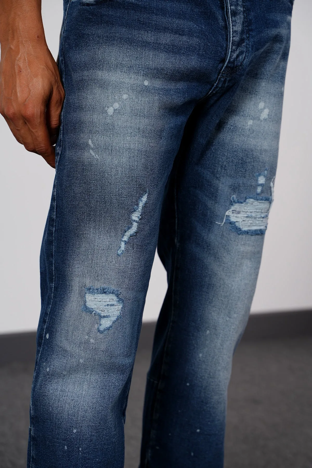 THE CURSTER FLARED JEANS