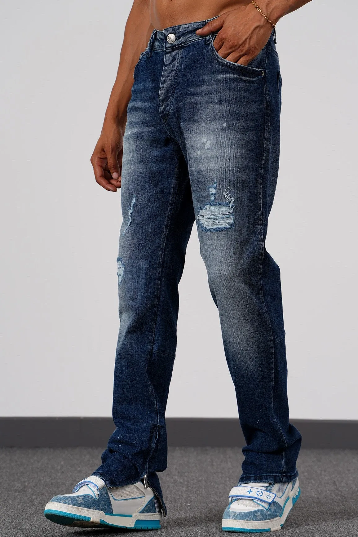 THE CURSTER FLARED JEANS