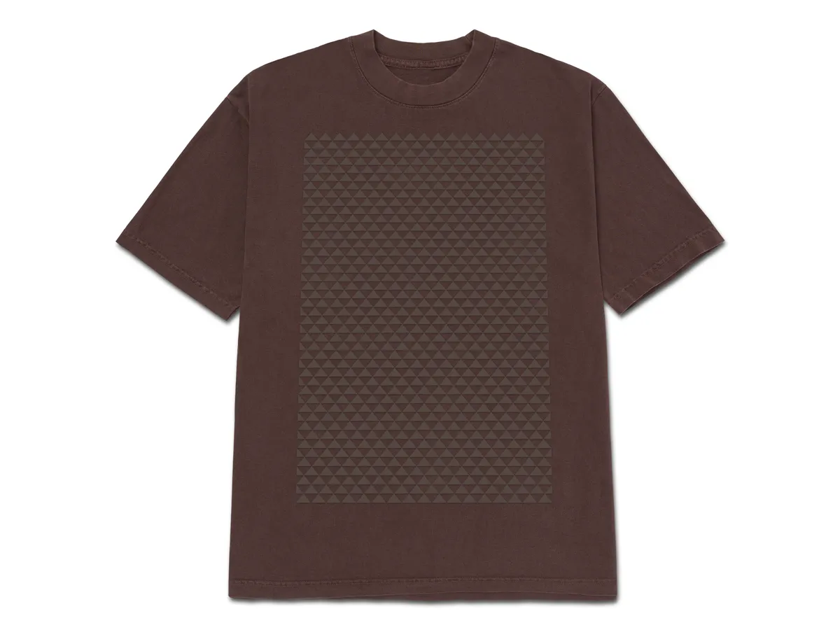 TRILOCKS TEE - CLOVE / TONAL PUFF PRINT