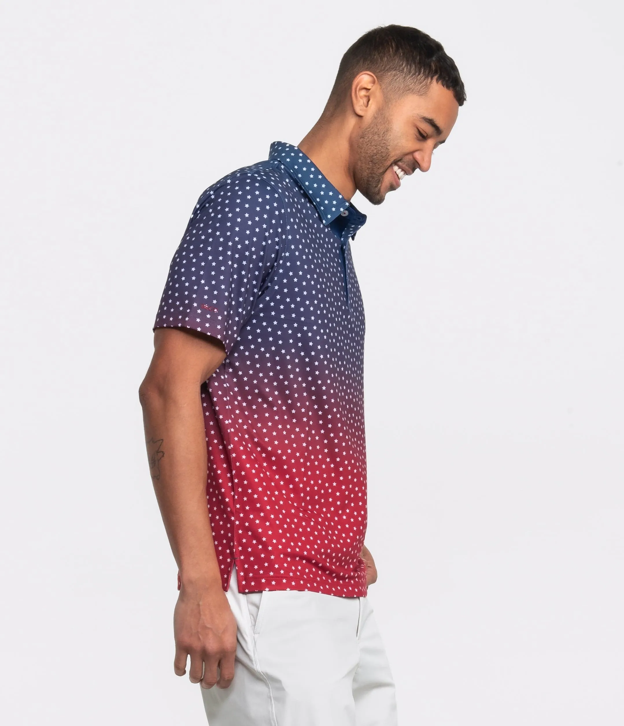 True Colors Printed Polo - True Colors