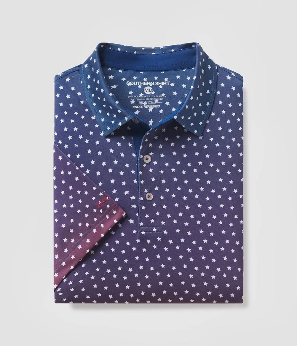 True Colors Printed Polo - True Colors