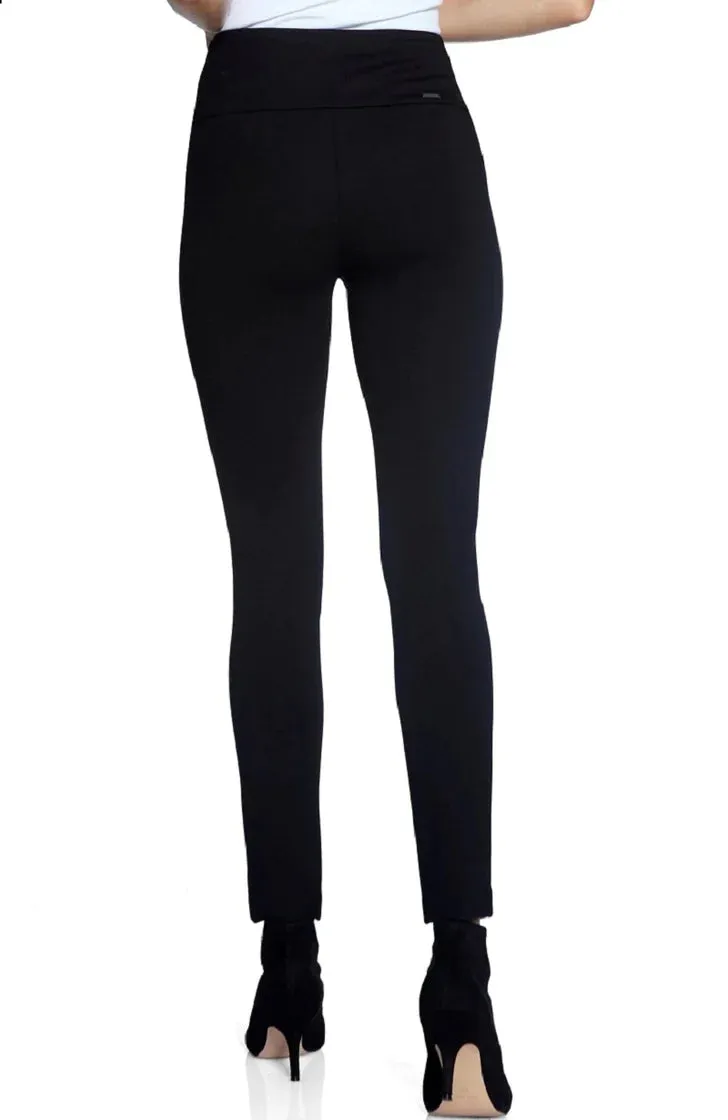 UP! Ponte Illusion Legging Black - 66024UP