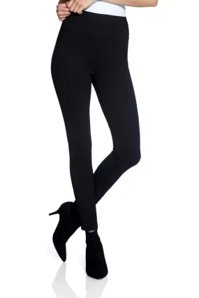 UP! Ponte Illusion Legging Black - 66024UP