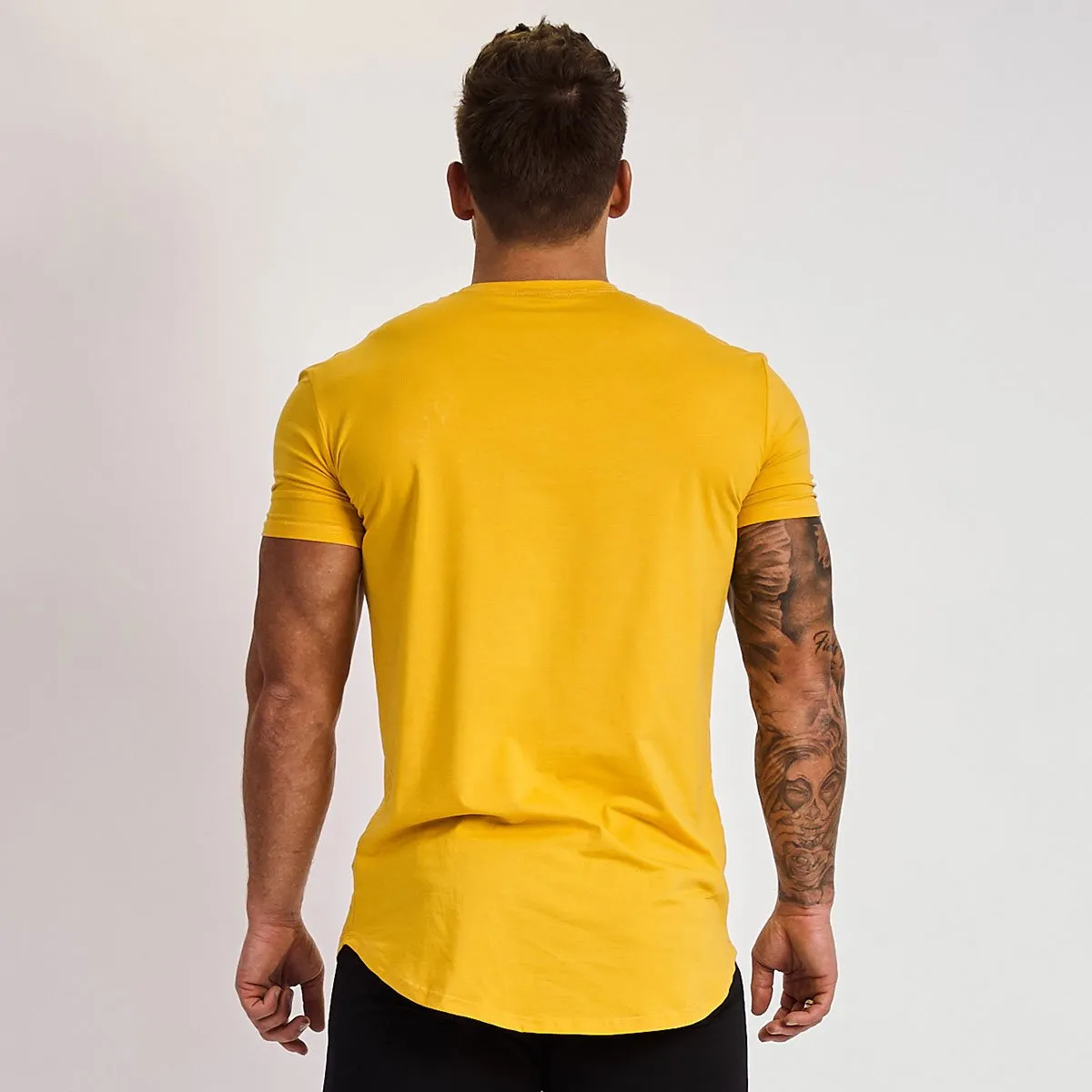 Vanquish Essential Yellow Short Sleeved T Shirt