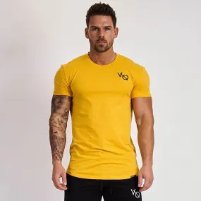 Vanquish Essential Yellow Short Sleeved T Shirt