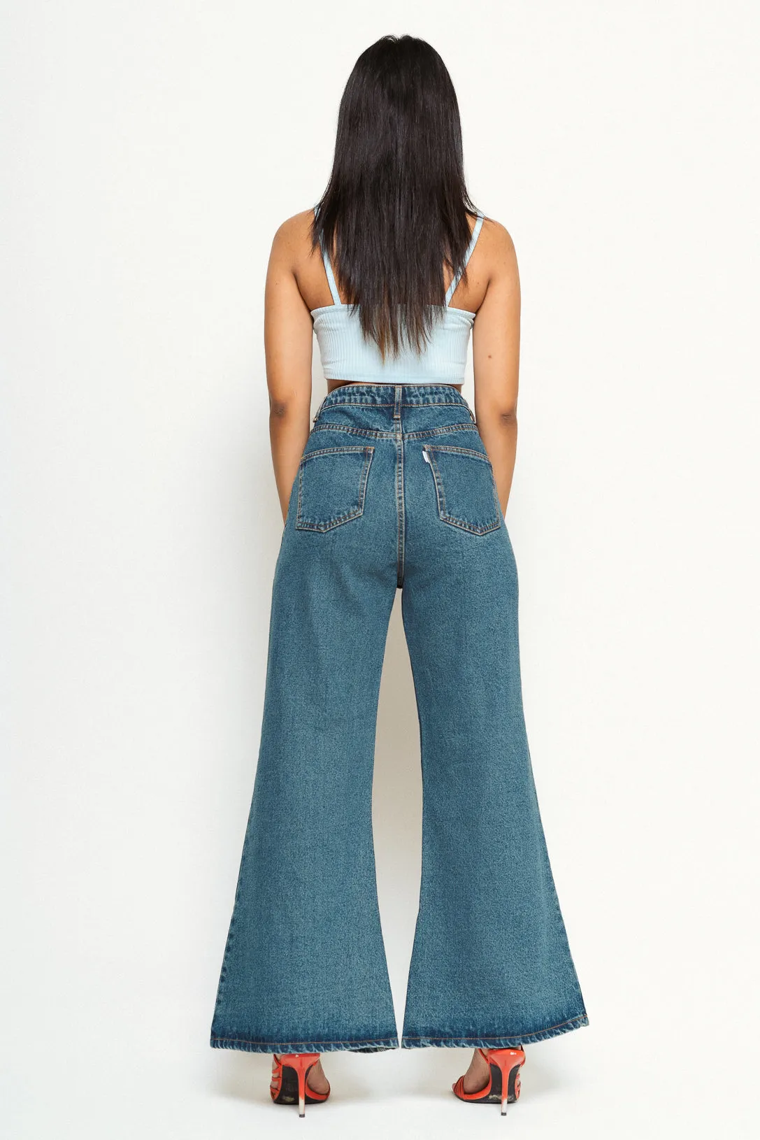 Vintage Bell Bottom Flared Jeans