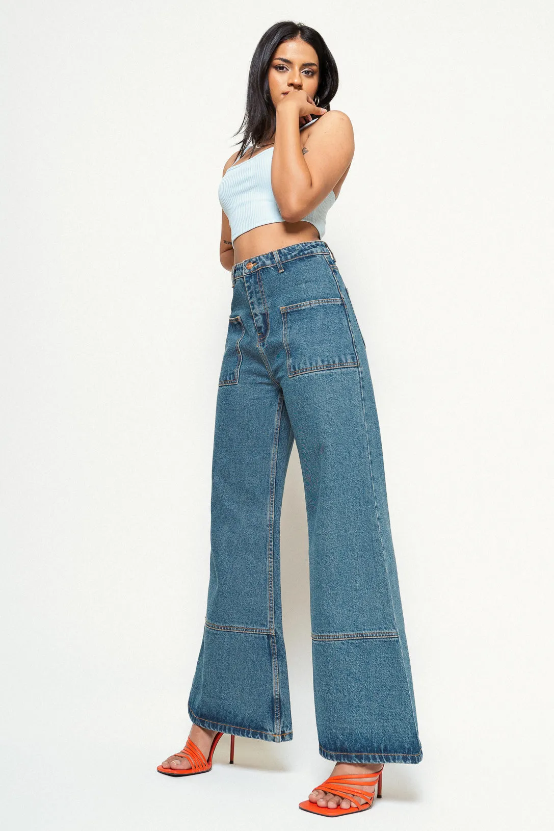 Vintage Bell Bottom Flared Jeans