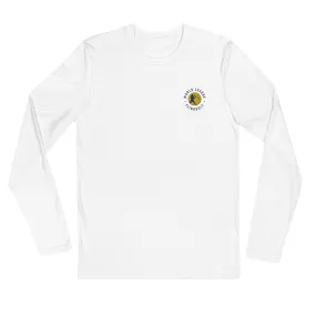 WLF Long Sleeve Fitted Crew (White)